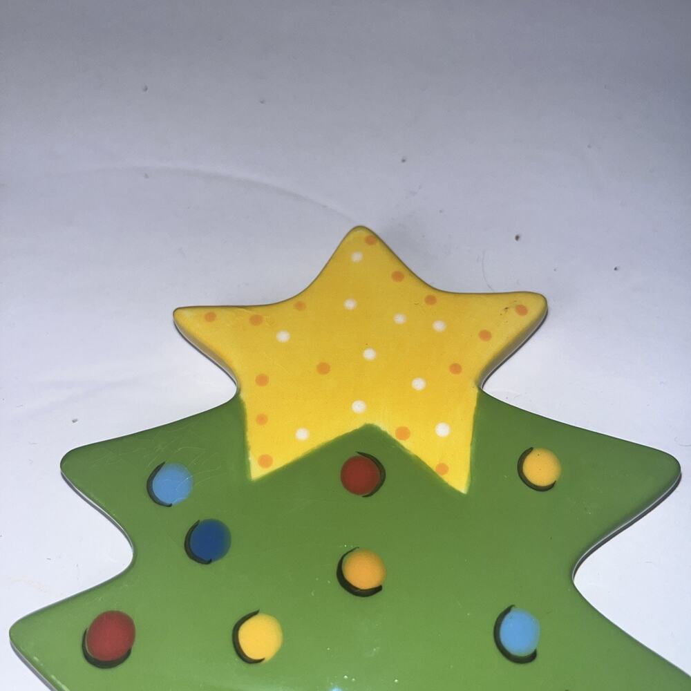 Coton Colors CHRISTMAS TREE Happy Everything Mini Small Attachment 5" EUC - Picture 3 of 5